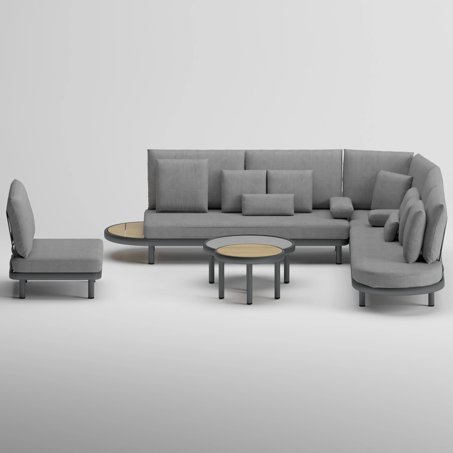 Edge Corner Seating Group