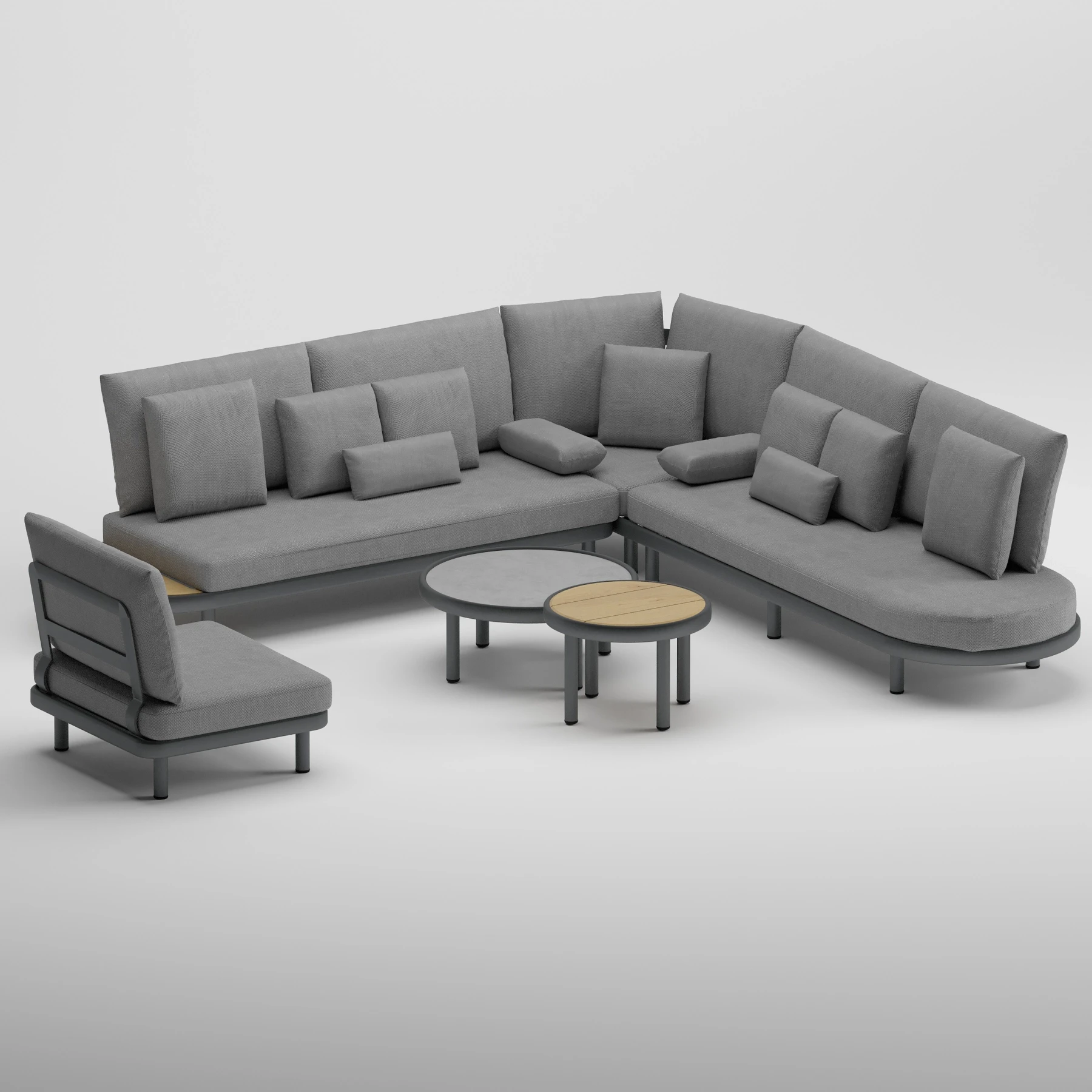 Edge Corner Seating Group