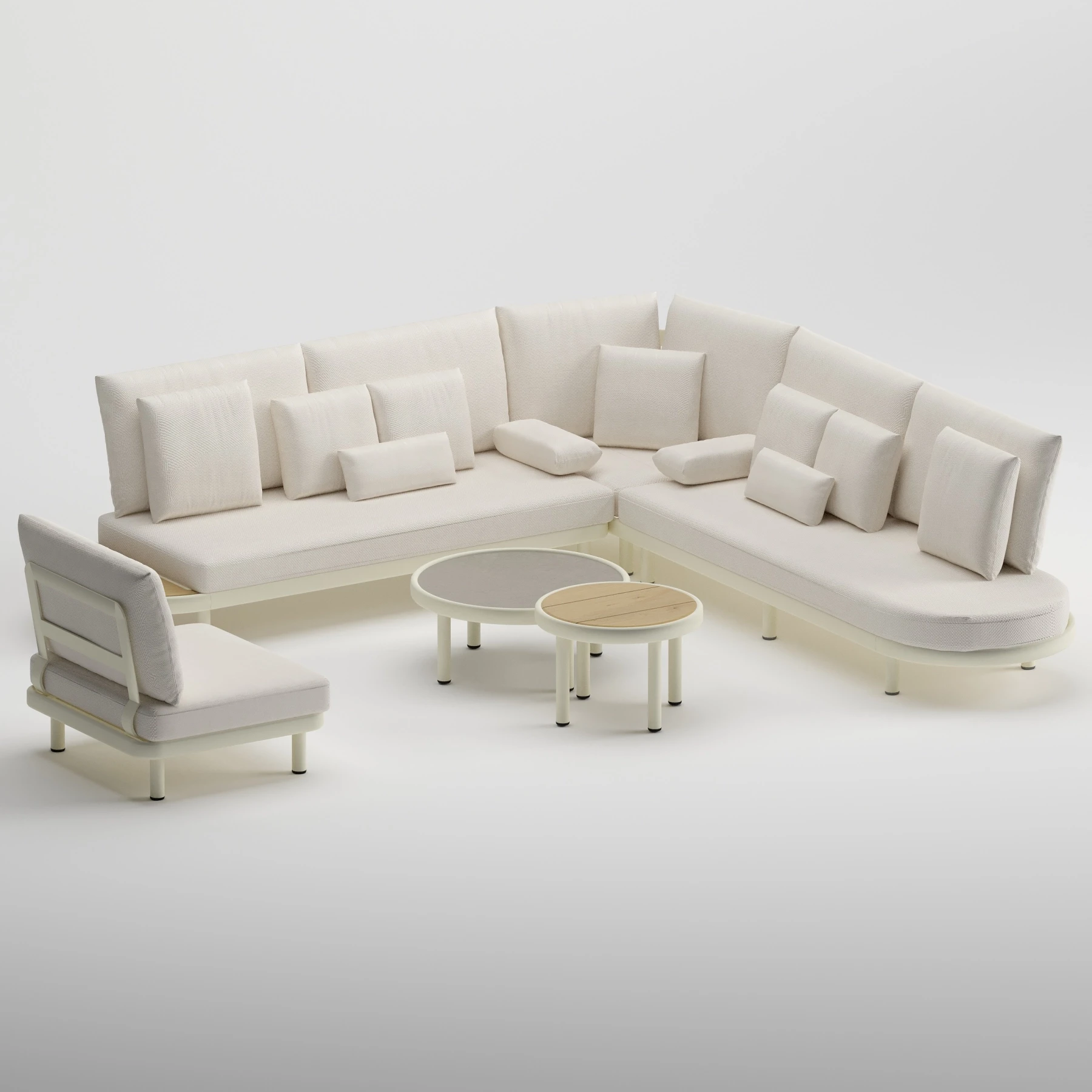 Edge Corner Seating Group