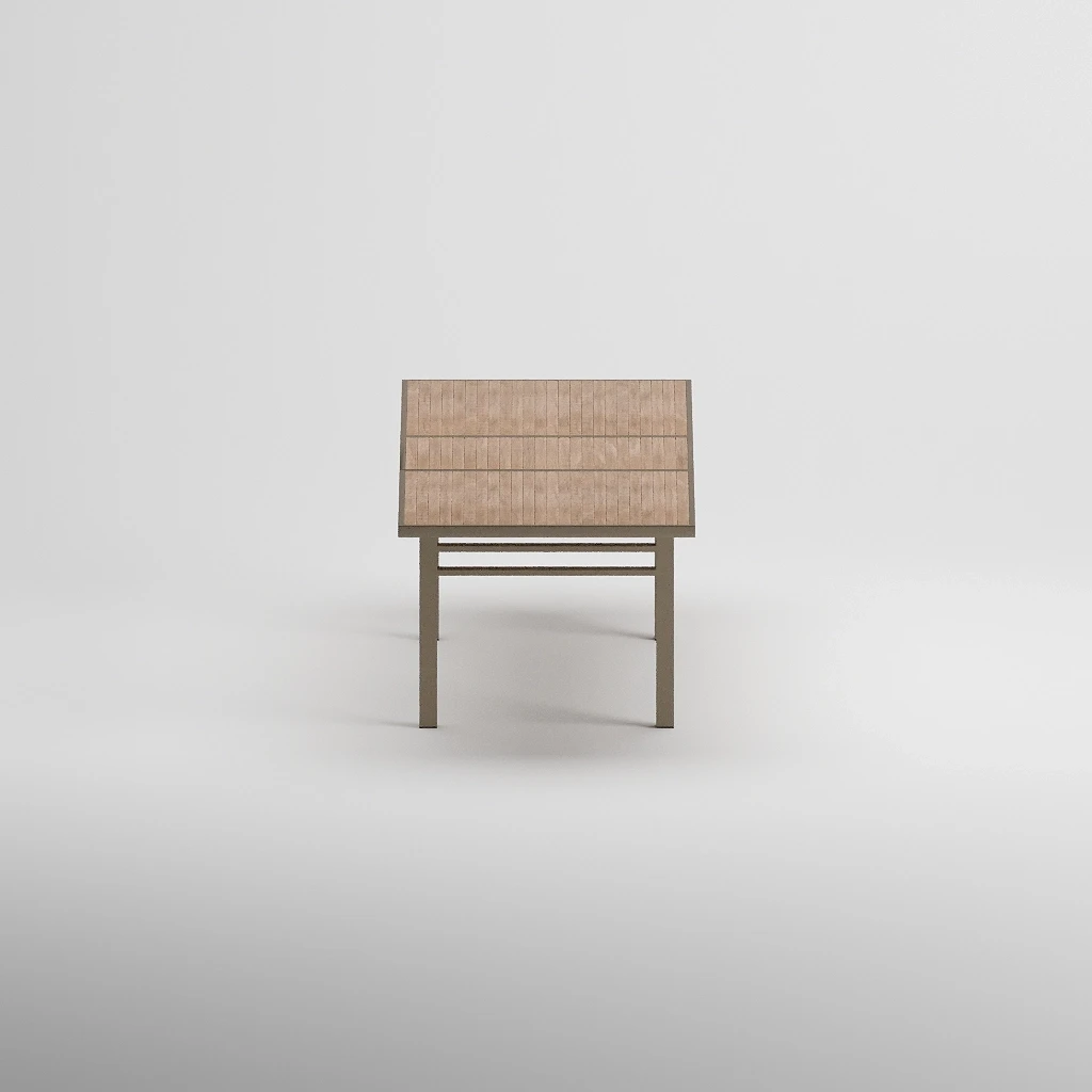 Seul 6 Kişilik Açılır Teak Masa