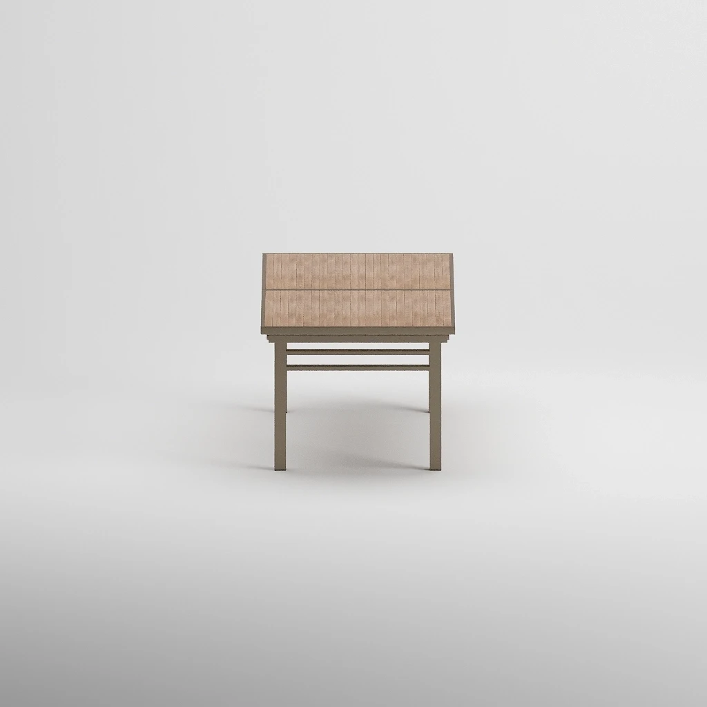 Seul 6 Kişilik Açılır Teak Masa