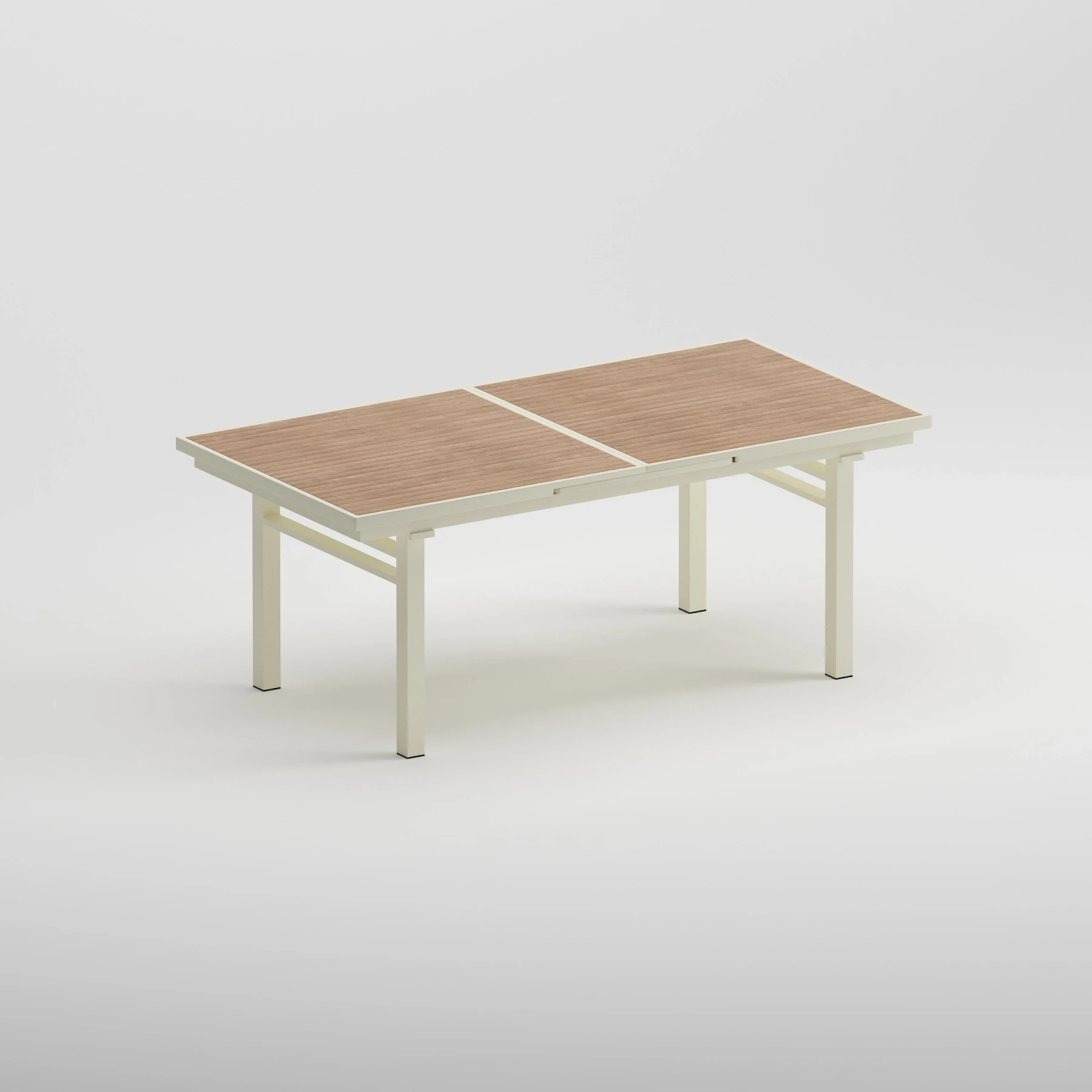 Seul 6 Kişilik Açılır Teak Masa