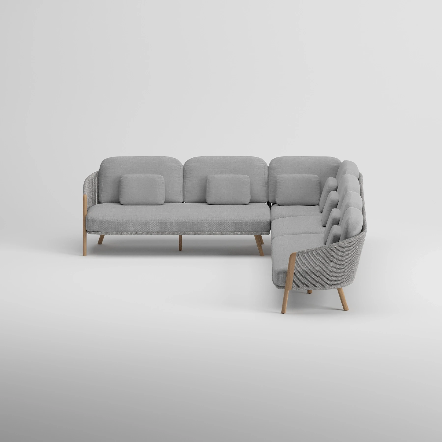 Slab Corner Seating Group