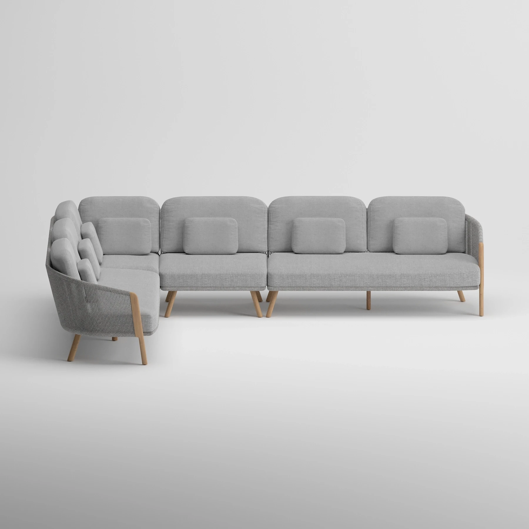 Slab Corner Seating Group