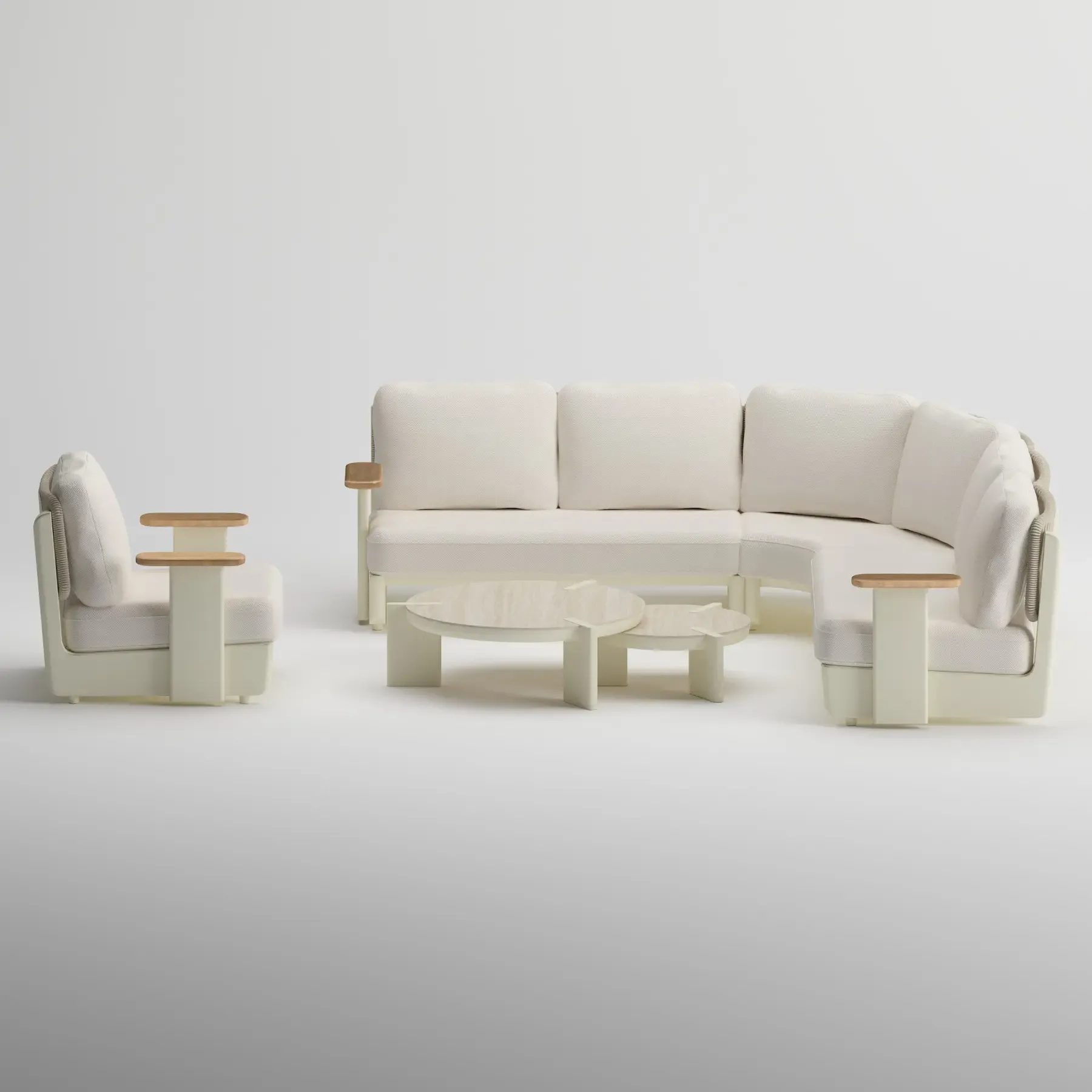 AVENA Corner Seat Group | Frozen
