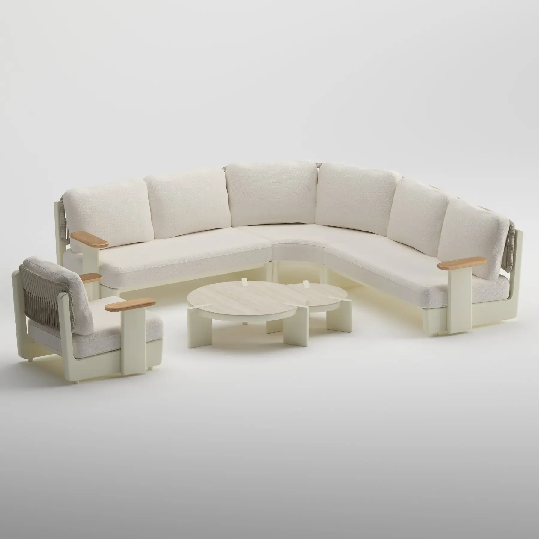 AVENA Corner Seat Group | Frozen