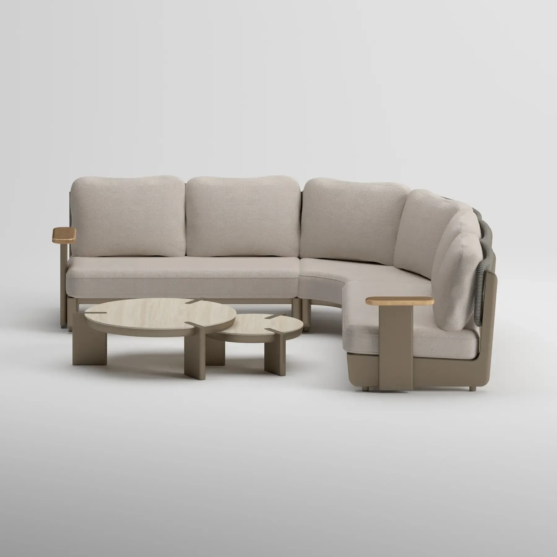 AVENA Corner Seat Group | Taupe