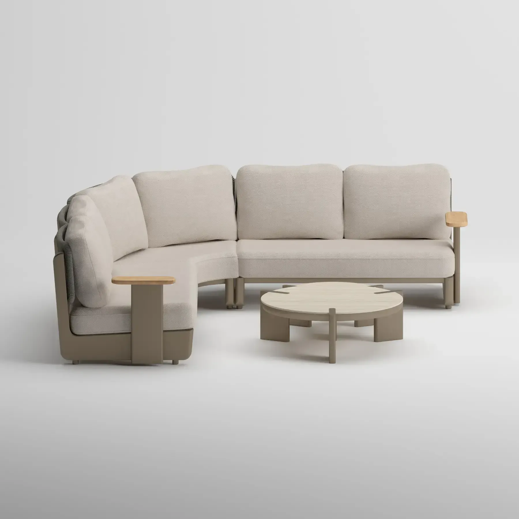 AVENA Corner Seat Group | Taupe