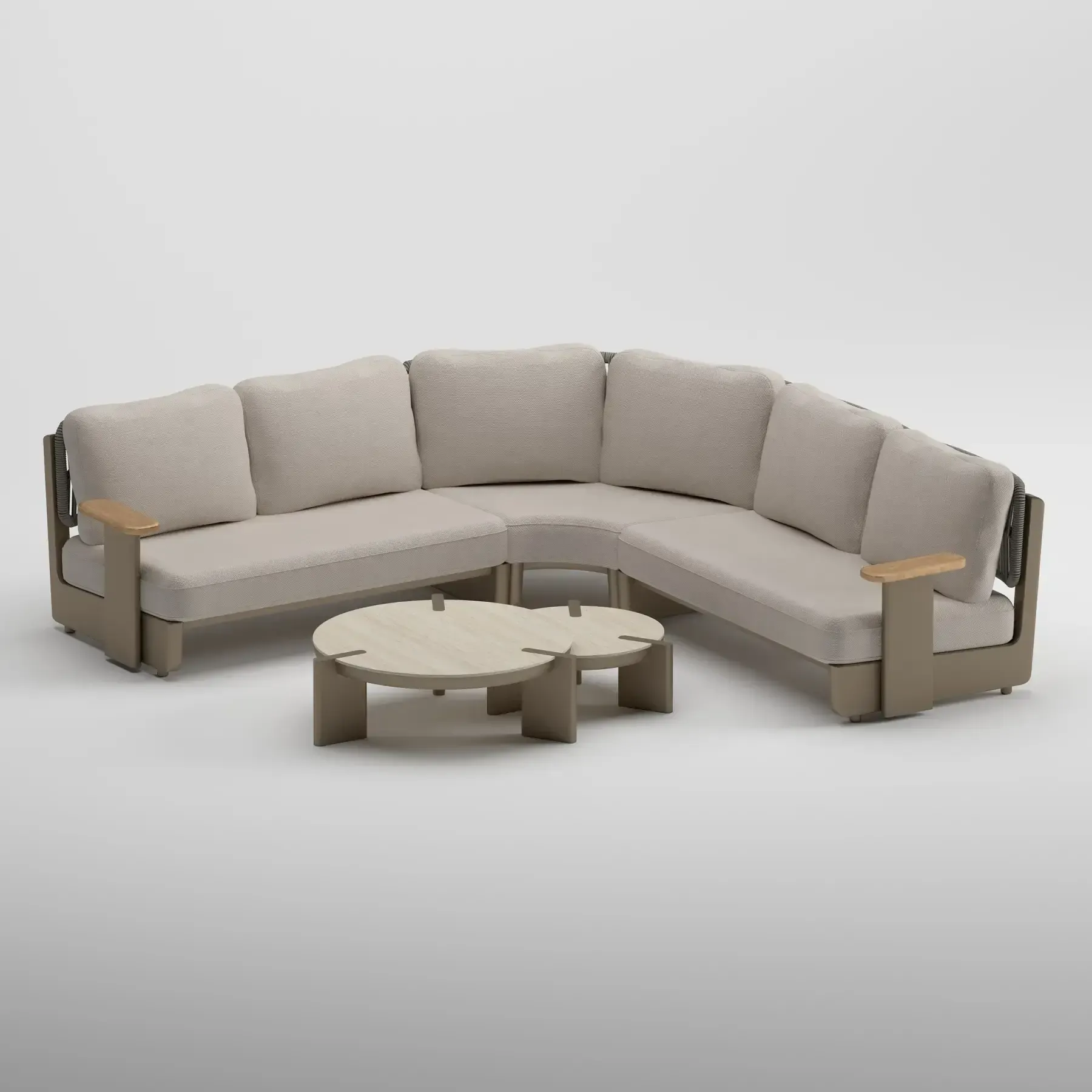 AVENA Corner Seat Group | Taupe