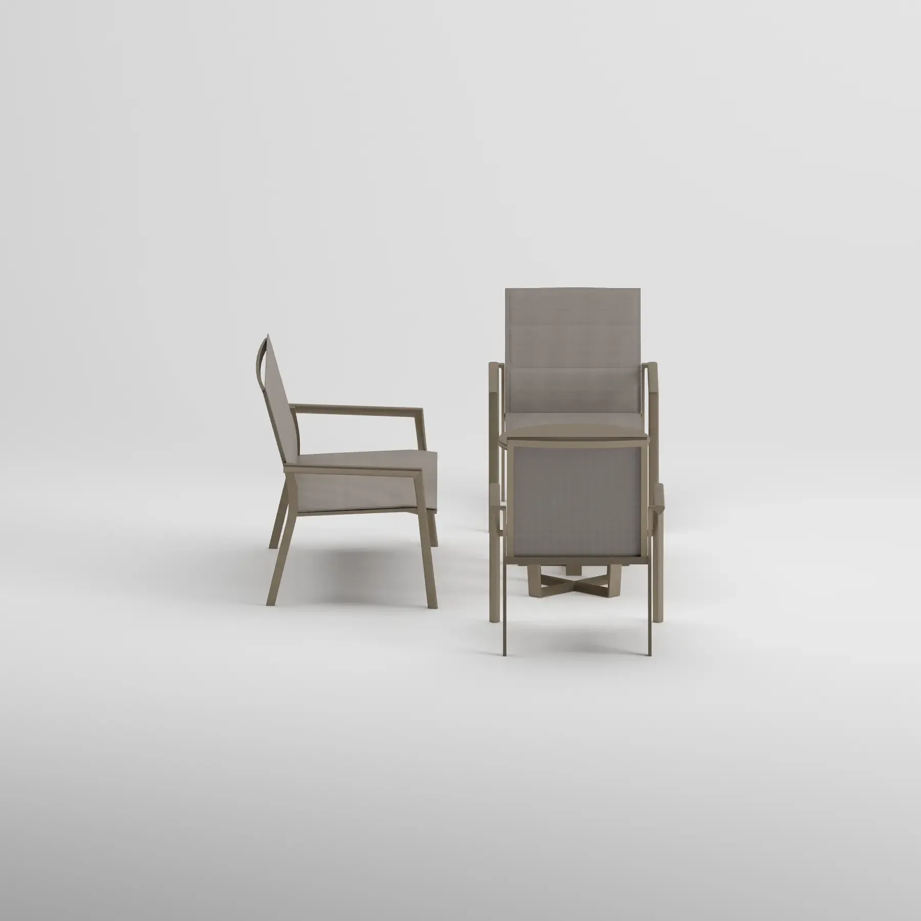 LUNGO Seating Group | Taupe