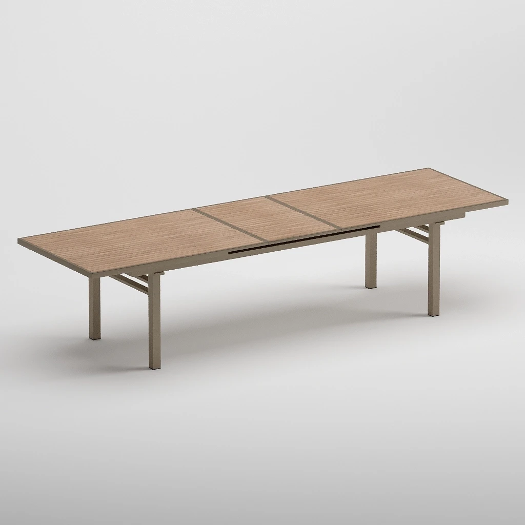 Seul 8 Kişilik Açılır Teak Masa