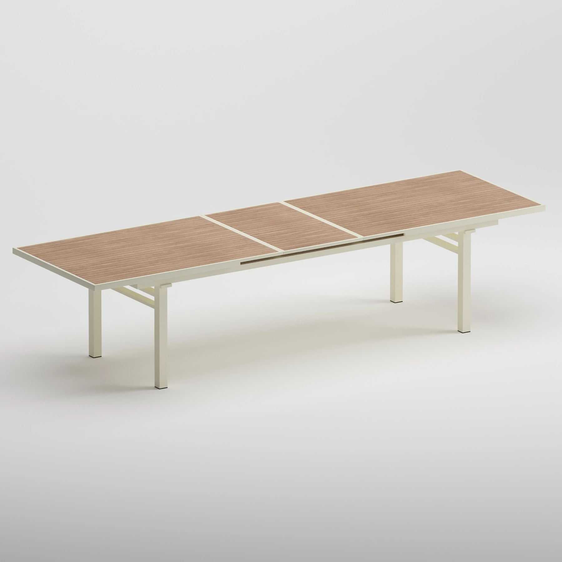 Seul 8 Kişilik Açılır Teak Masa