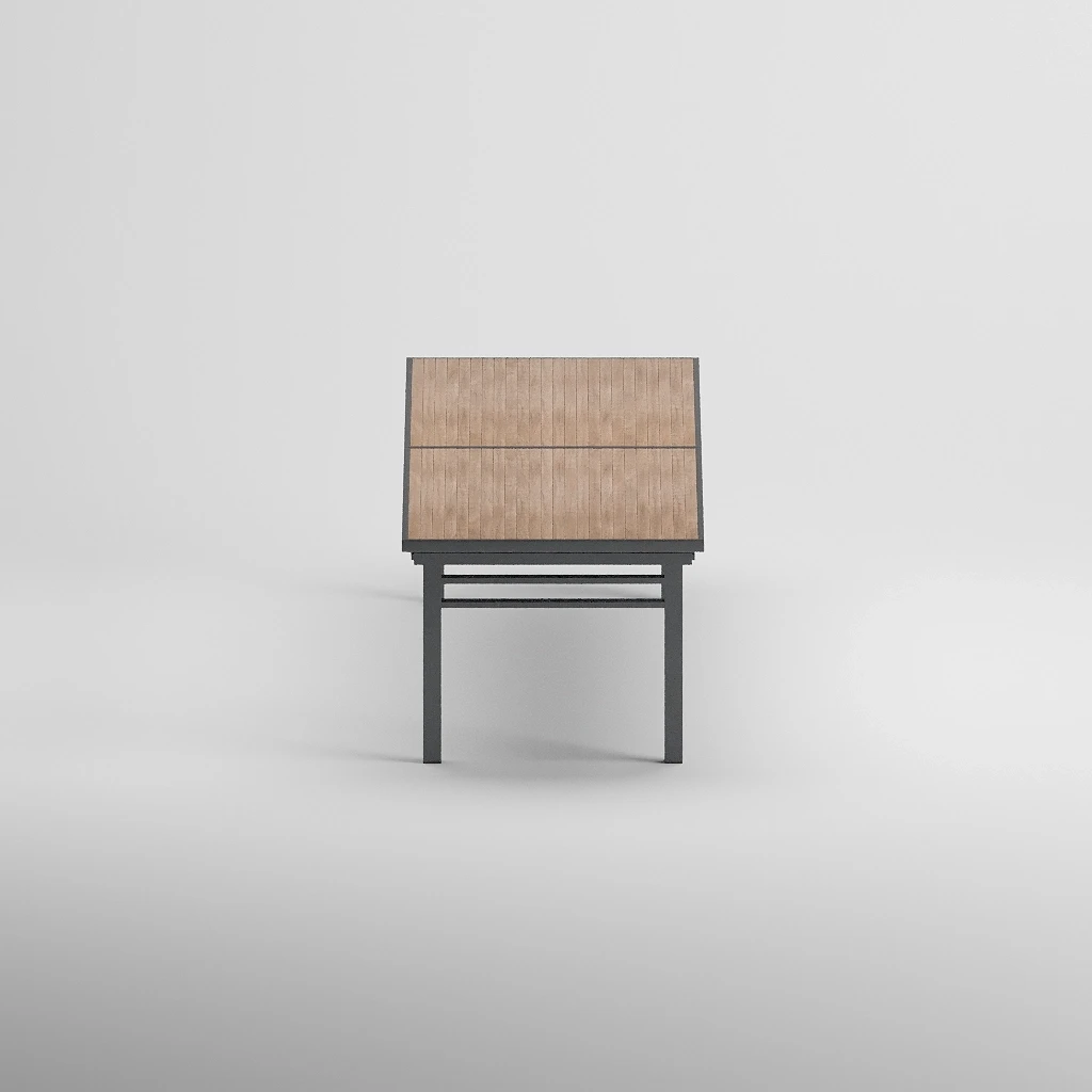 Seul 8 Kişilik Açılır Teak Masa