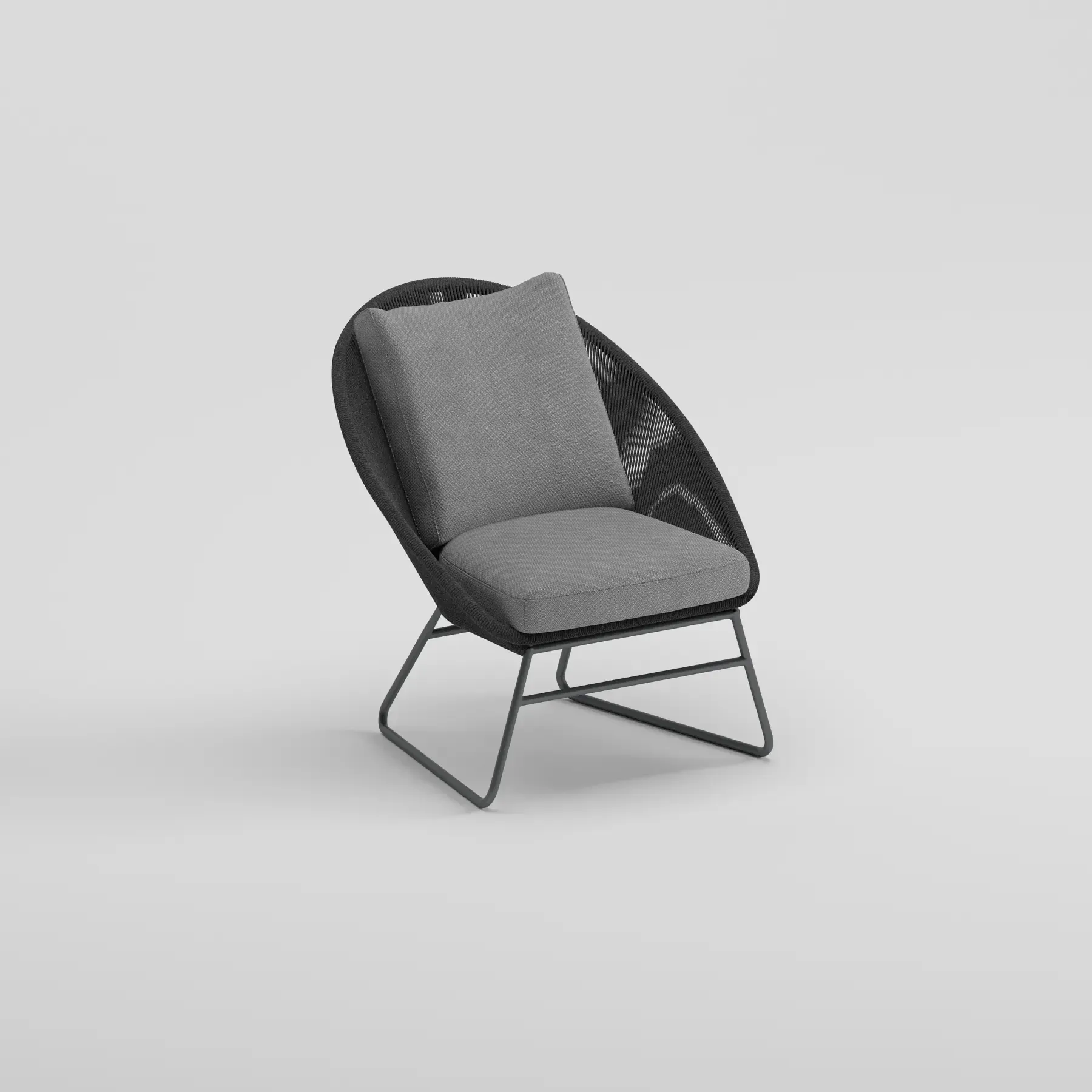 TUKA Living Chair | Anthracite