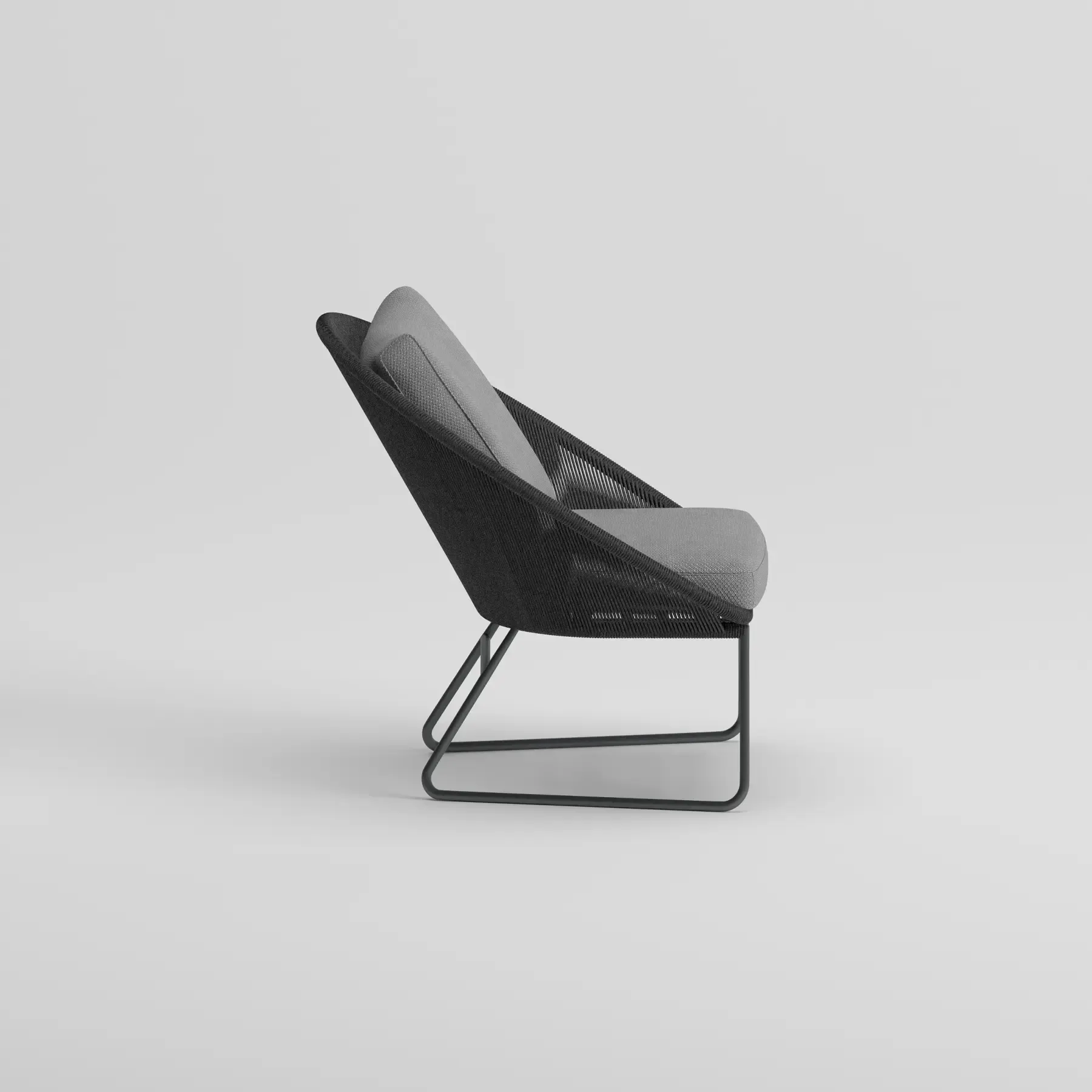 TUKA Living Chair | Anthracite