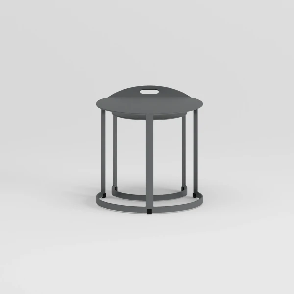 DOS DUO Side Table | Anthracite