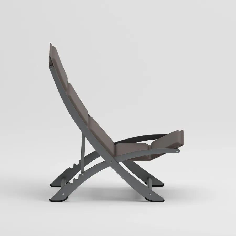 HAWAI Living Chair | Anthracite