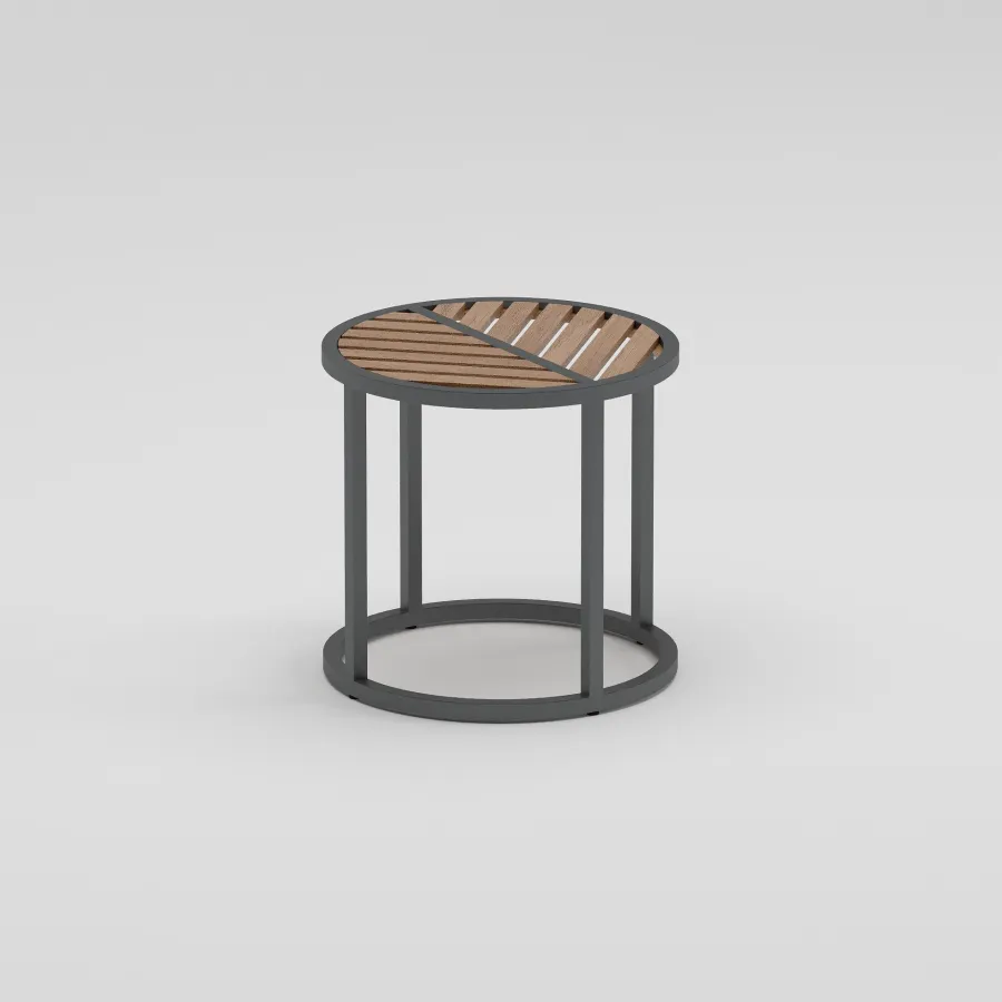 LEAF Side Table | Anthracite