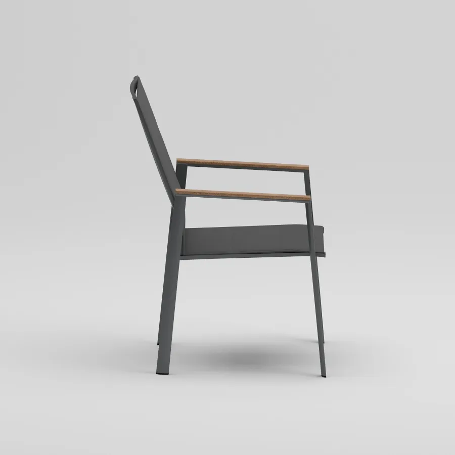 NEVA Armchair | Anthracite