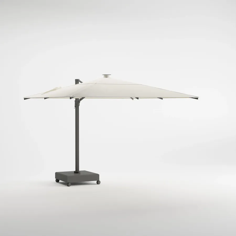 SOLIVO Lighting 300cm X 300cm Umbrella | Anthracite