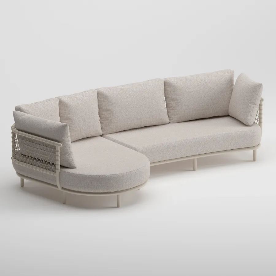 SARDINIA Corner Seating Group | Latte