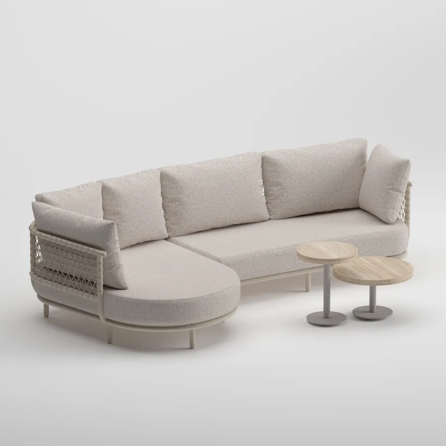 SARDINIA Corner Seating Group | Latte