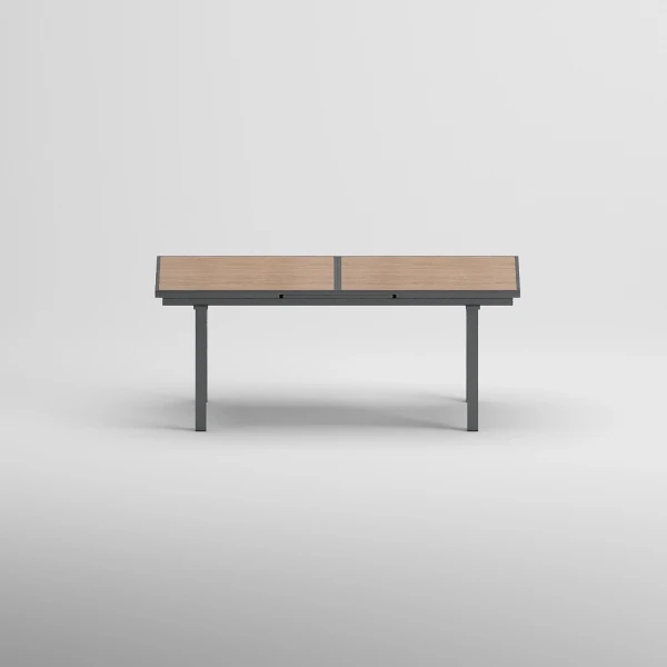 SEUL 6 Seater Extendable Table | Anthracite