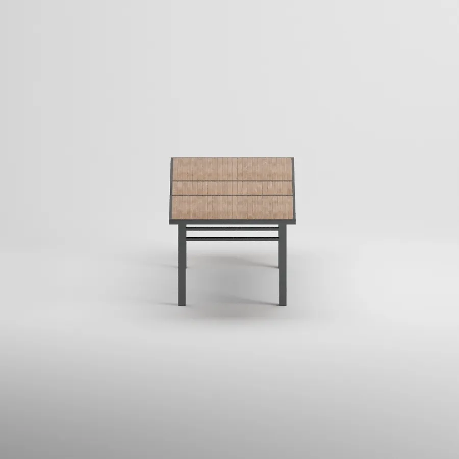 SEUL 6 Seater Extendable Table | Anthracite
