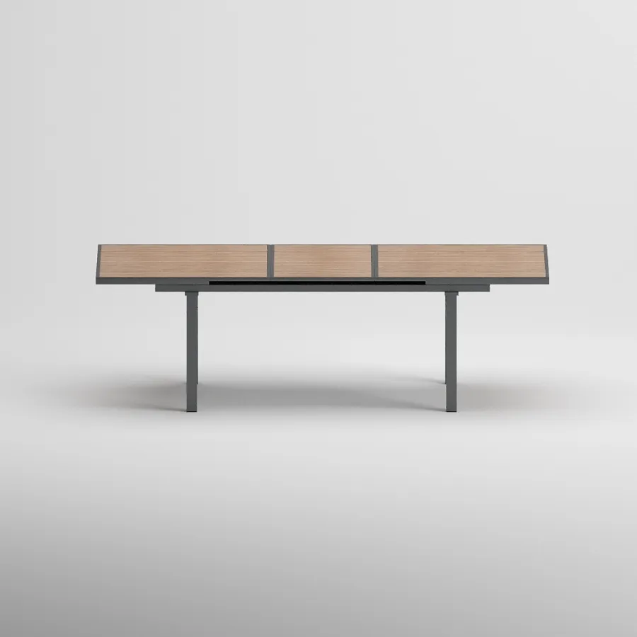 SEUL 6 Seater Extendable Table | Anthracite