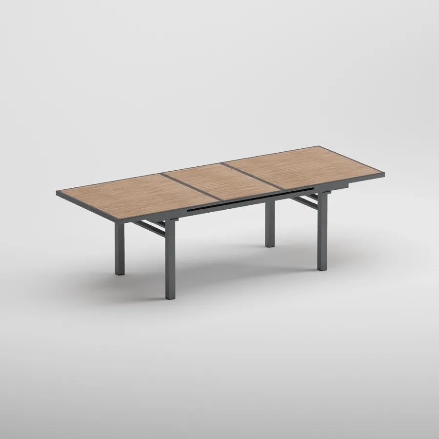 SEUL 6 Seater Extendable Table | Anthracite
