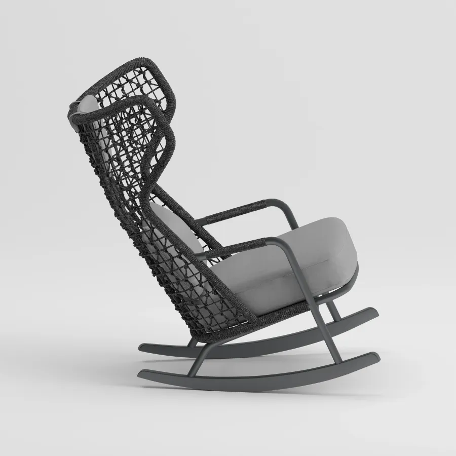 BANYAN Rocking Chair | Anthracite