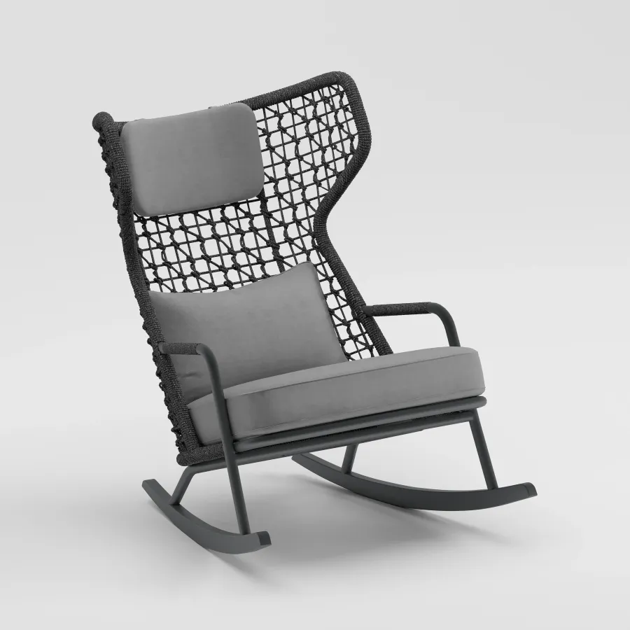 BANYAN Rocking Chair | Anthracite