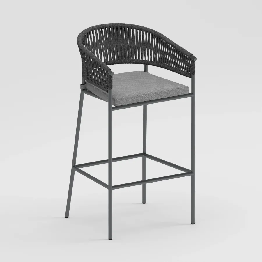 BERLIN Bar Chair | Anthracite