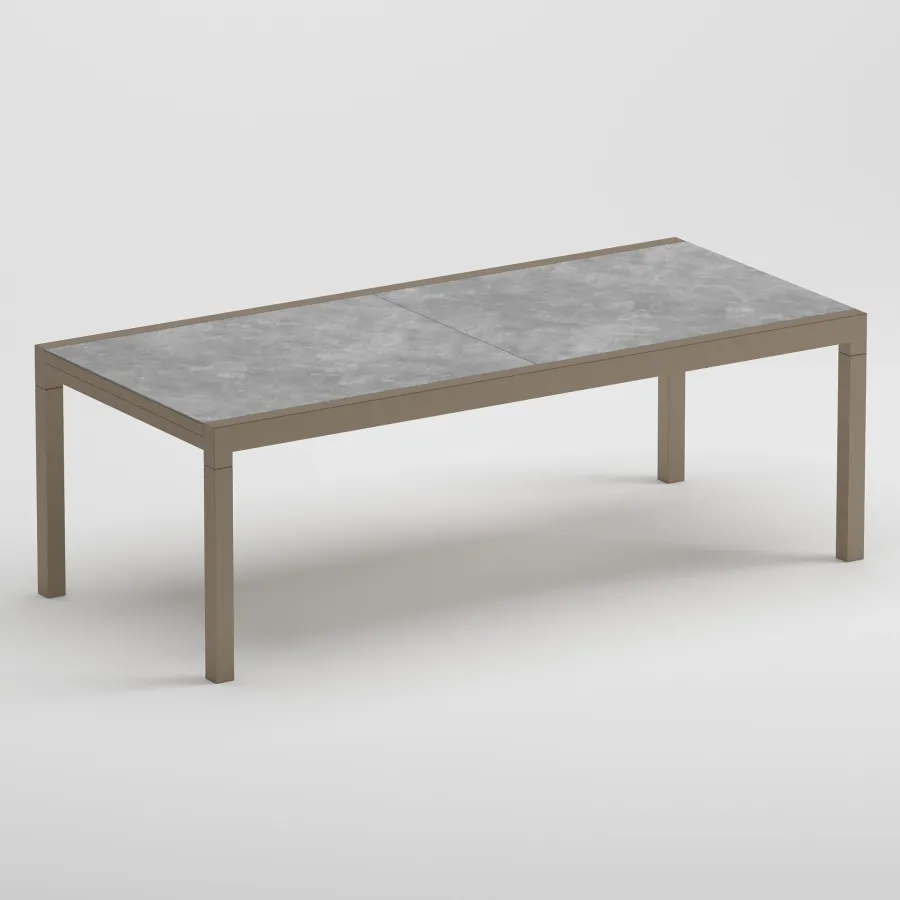 BONDI 8 Seater Extendable Table | Taupe