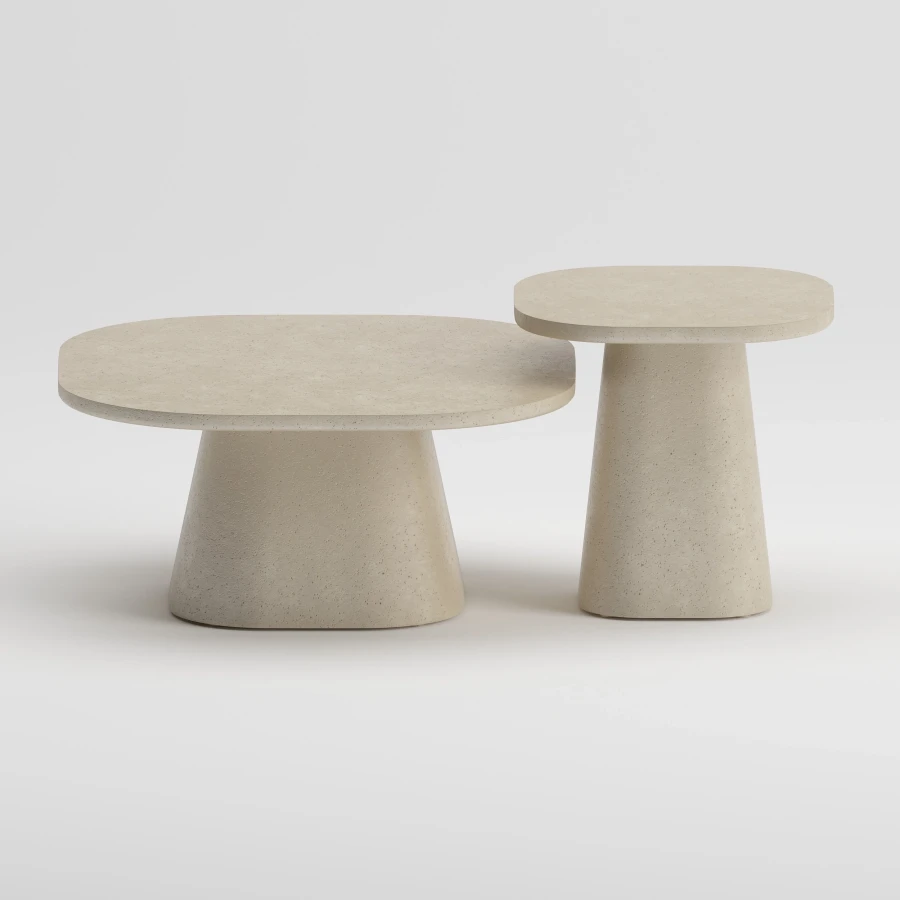CALY Coffee Table Set | Frozen