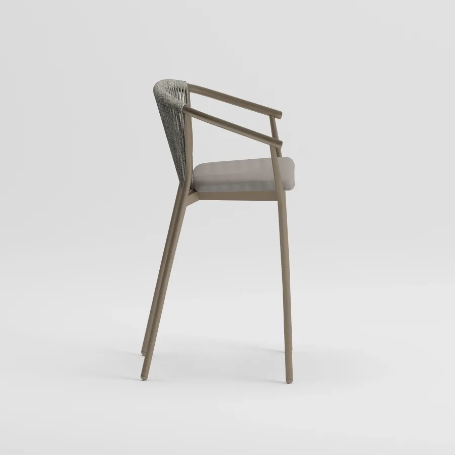 COMO Bar Chair | Taupe