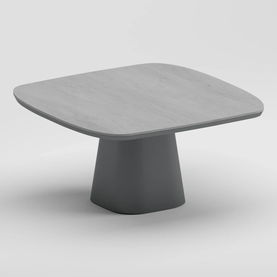 CONE Square Table | Anthracite