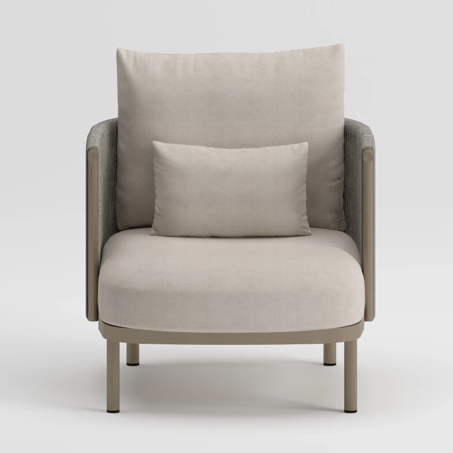 CORA Living Chair | Taupe
