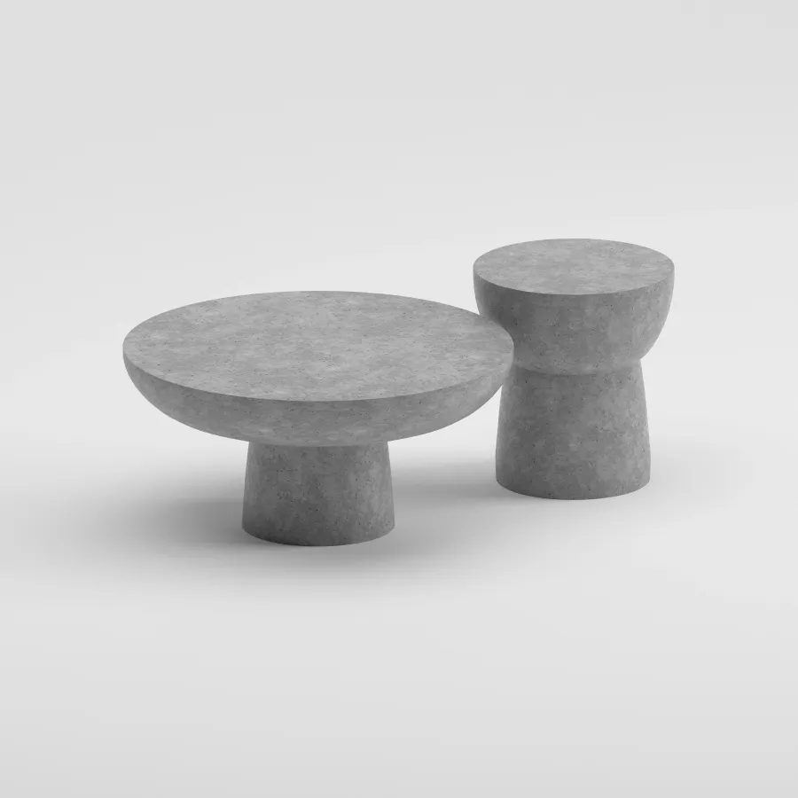 DORN Coffee Table Set | Grey