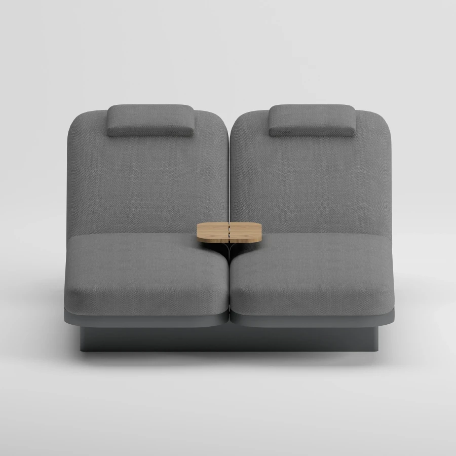 EDGE Duo Sunbed | Anthracite