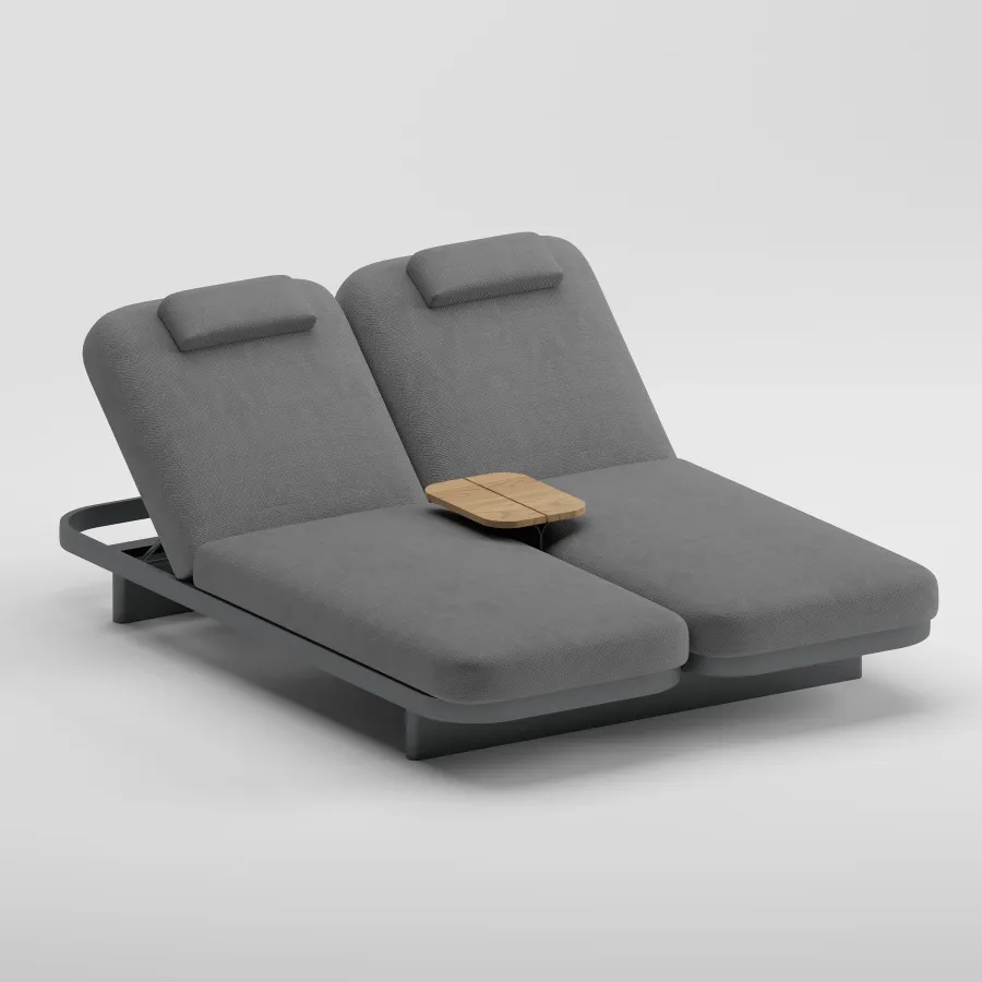 EDGE Duo Sunbed | Anthracite