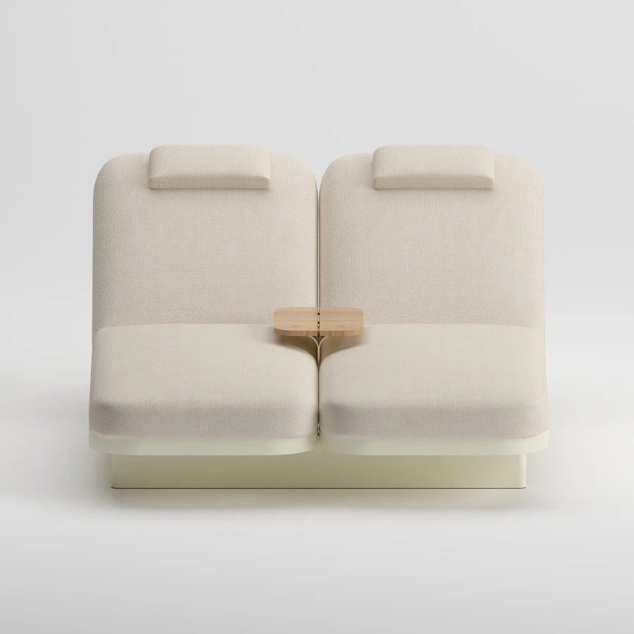 EDGE Duo Sunbed | Frozen