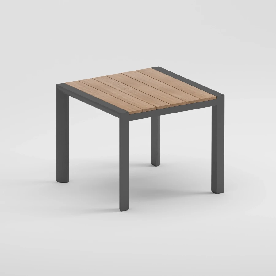 ETNA Iroko Table | Anthracite