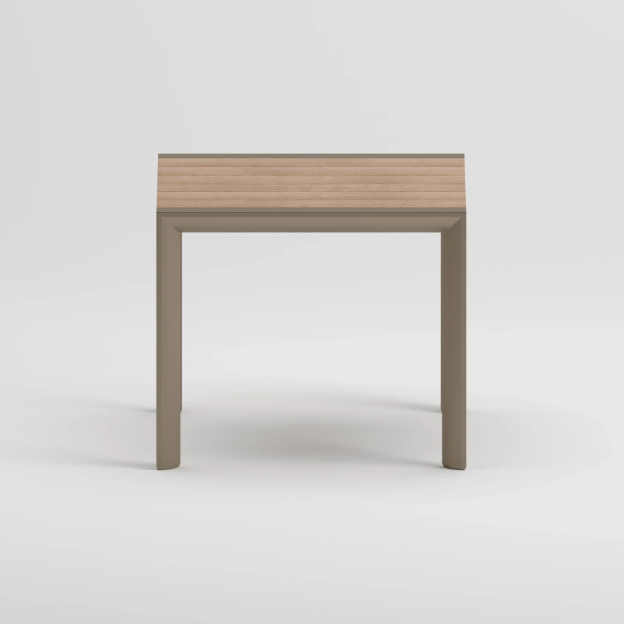 ETNA Iroko Table | Taupe