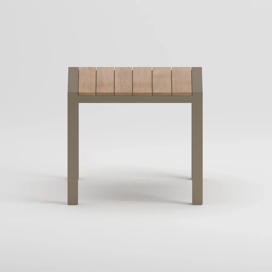 ETNA Iroko Table | Taupe