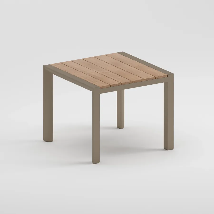 ETNA Iroko Table | Taupe