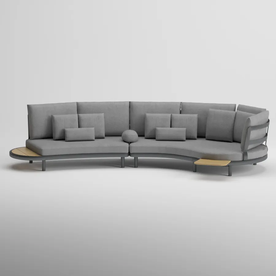 FLEX Corner Seating Group | Anthracite