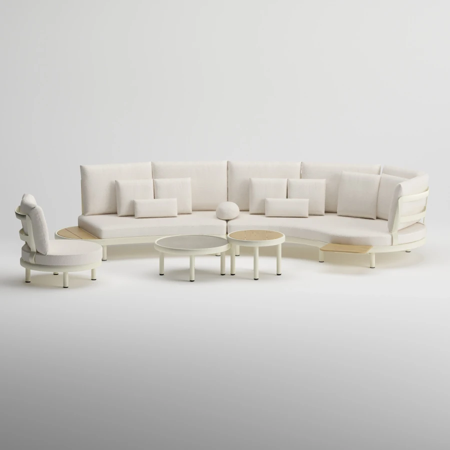 FLEX Corner Seating Group | Frozen