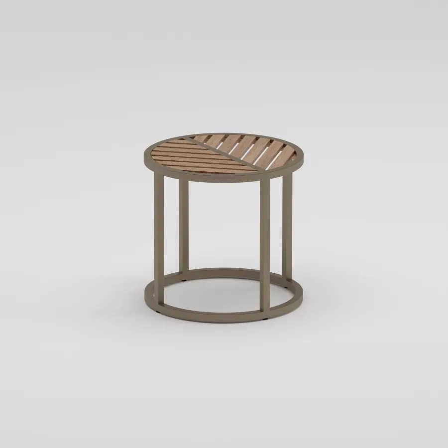 LEAF Side Table | Taupe