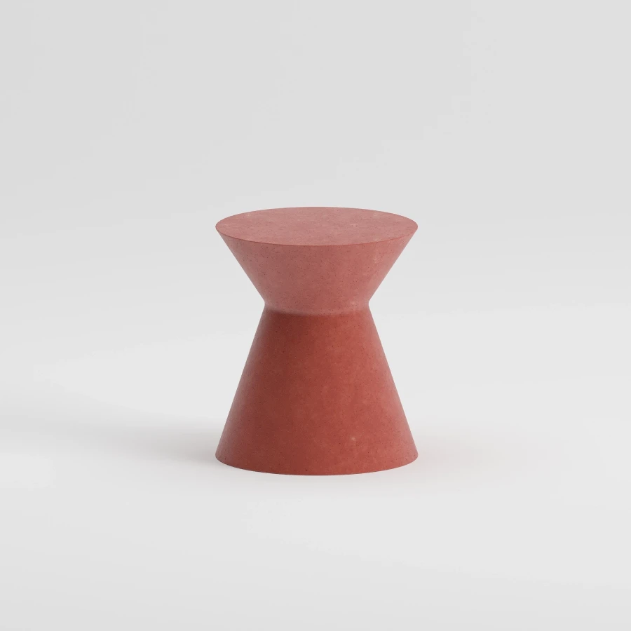 LEKA Side Table | Terracotta